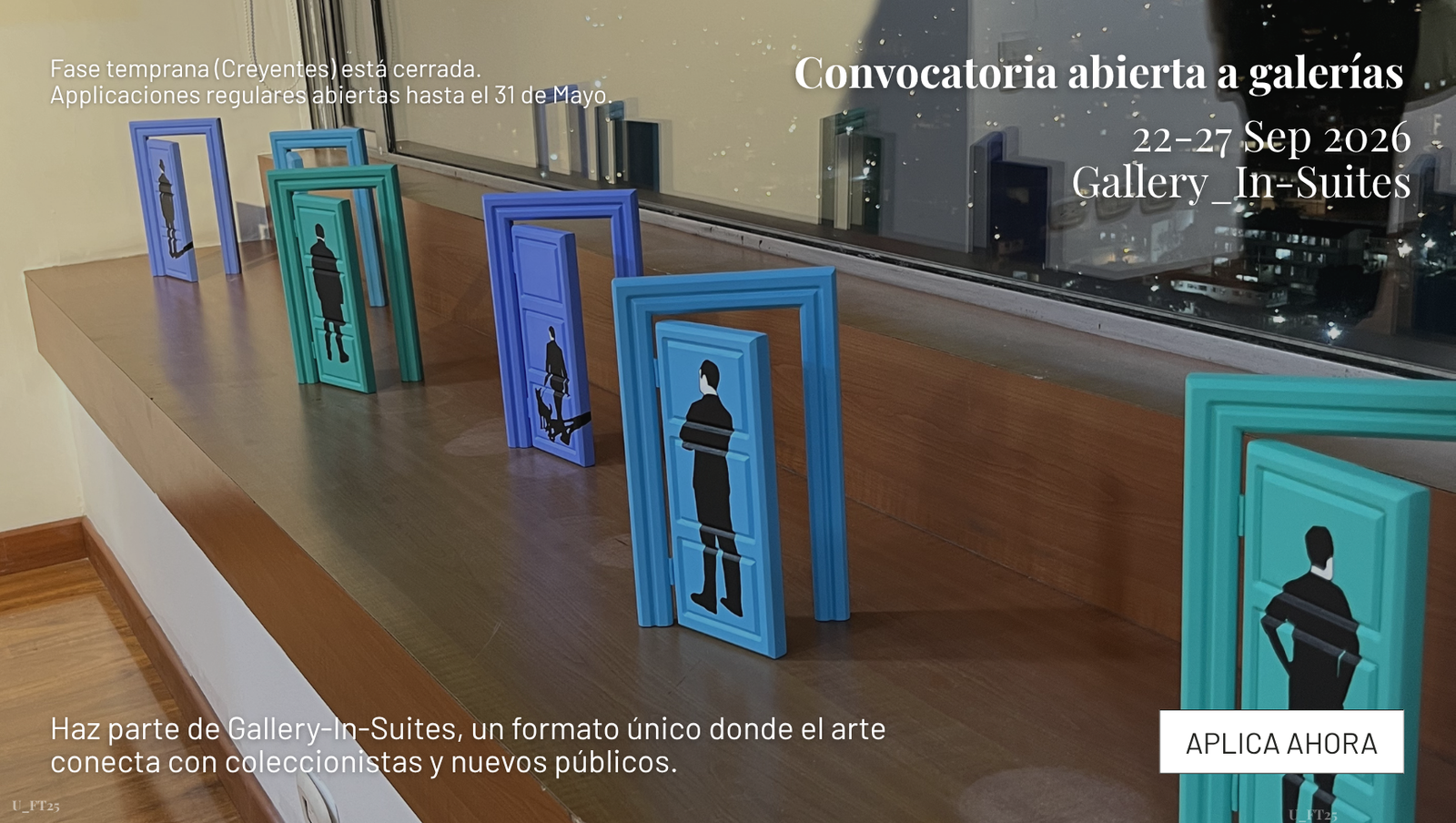 Aplicación para Galerías abierta